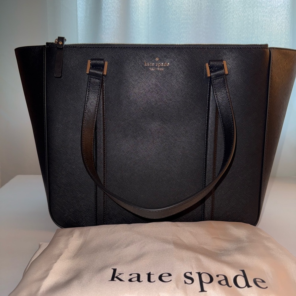 Kate Spade New York NWT Newbury Lane Briar Saffiano Leather‎ Large Tote Bag